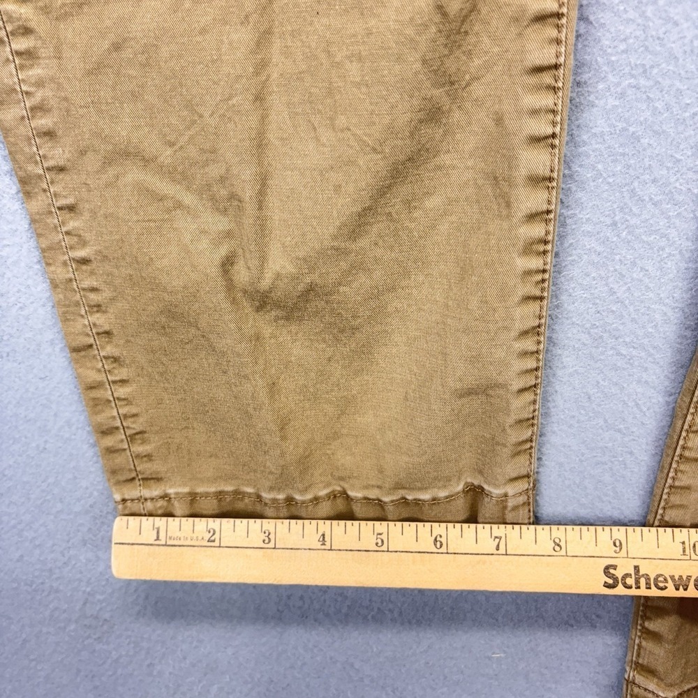 American Eagle Pants Men 36x31 TAG-36x32 Original Straight Flex Beige Workwear - Picture 6 of 13
